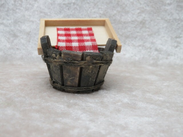 Waschbottich mit Waschbrett kaufen | Krippenzubehör