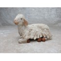 Schaf liegend 7 cm