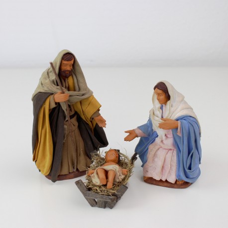 Heilige Familie auf der Flucht,15 cm Poly Figur,hochwertig 